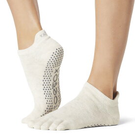 toesox ヨガソックス トゥソックス トゥ ソックス ローライズ フル XS S M ブラック グレー チャコール ヨガ靴下 滑り止め 5本指 つま先あり 指あり ヨガ ピラティス 靴下 ピラティスソックス グリップソックス レディース マシンピラティス トゥ ソックス