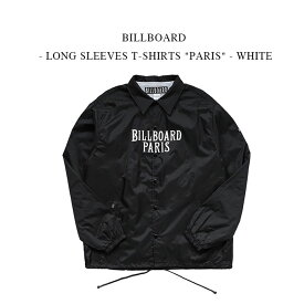 BILLBOARD - COACH JACKET "PARIS" - BLACK ビルボード《コーチジャケット》パリス ブラック