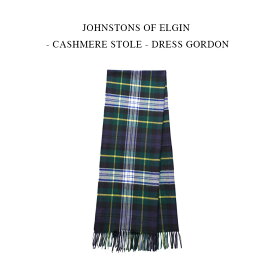 JOHNSTONS OF ELGIN - CASHMERE STOLE - DRESS GORDON【国内正規】