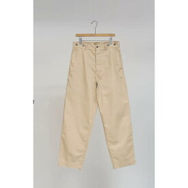 Nigel Cabourn - P-50 RAILROAD PANT -COTTON TWILL - BEIGE