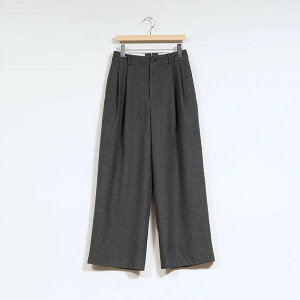  Nigel Cabourn woman - GENTLEMANS PT WOOL SERGE - CHACOAL GRAY