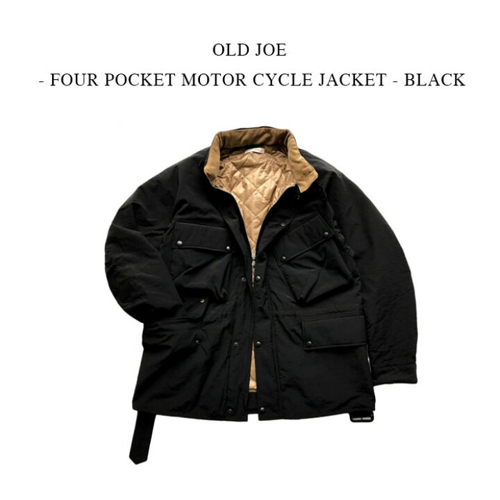 楽天市場】OLD JOE - FOUR POCKET MOTOR CYCLE JACKET - BLACK 