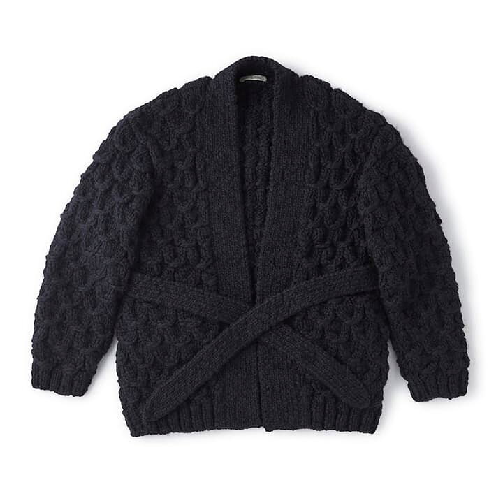 楽天市場】OLD JOE - SHELL PATTERN BELTED GAWN - BLACK : PSC