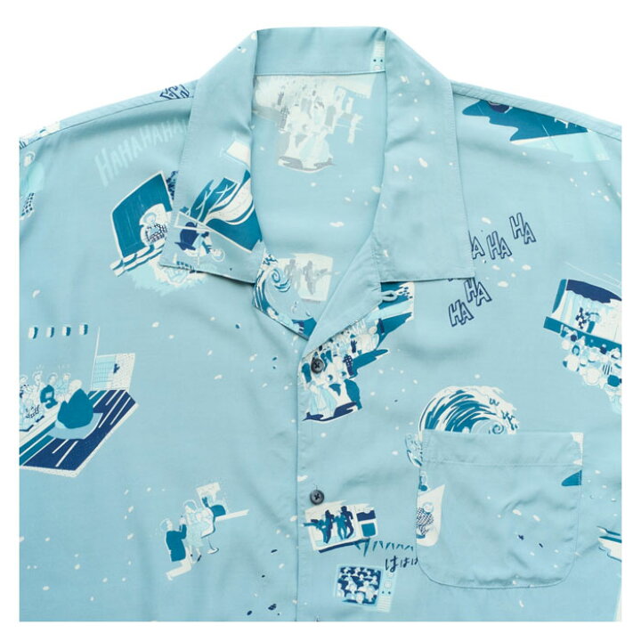 楽天市場】Porter Classic - SHOWFOLK ALOHA SHIRT - BLUE : PSC 