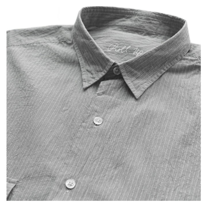楽天市場】Porter Classic - ROLL UP STRIPE SHIRT - BLACK : PSC