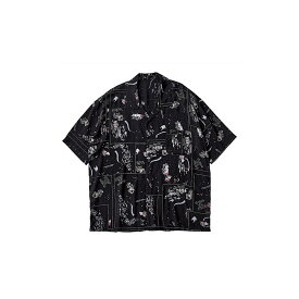 Porter Classic - ALOHA SHIRT FRENCH FILM - BLACK