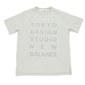 TOKYO DESIGN STUDIO New Balance - Short Sleeve T-shirt - GREY