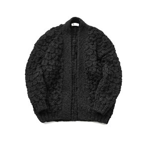 WRYHT - SHELL PATTERN HAND GAWN - BLACK