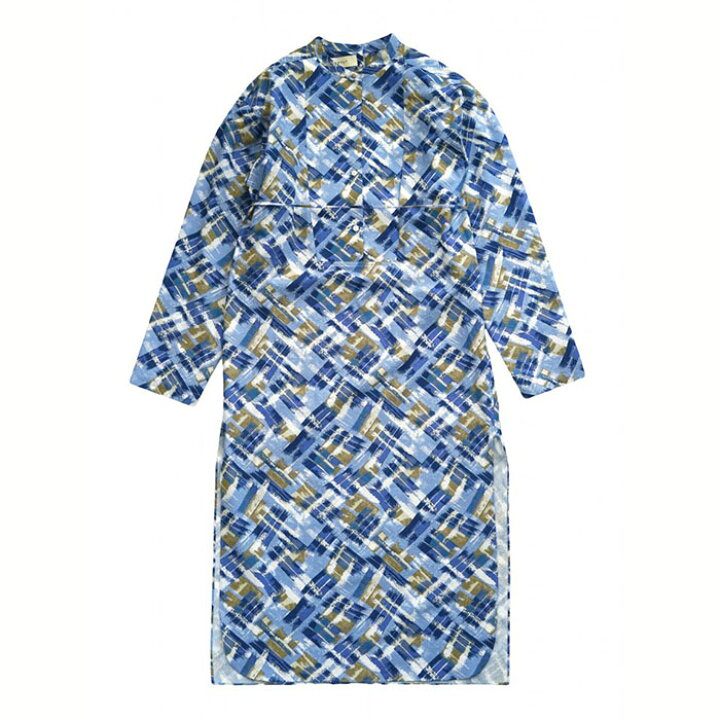 楽天市場】WRYHT - BACK-PLACKET BAND COLLER LONG SHIRTS - AZUR : PSC
