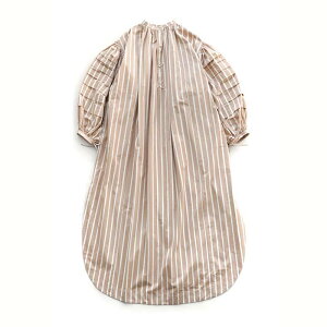 WRYHT - CHO-CHIN SLEEVE FOLK DRESS - QUARTS STRIPE