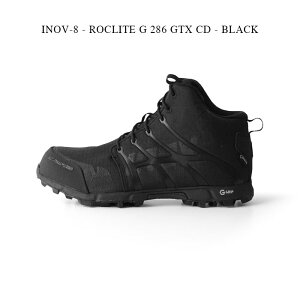145390555 INOV-8 - ROCLITE G 286 GTX CD - BLACK【国内正規】イノヴェイト イノベイト グラフェン ゴアテックス ランニング トレイル アウトドア オフロード ロックライト