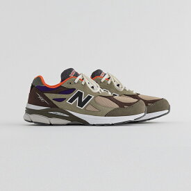 New Balance - M990BT3 (990v3) - KHAKI/ORANGE