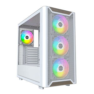 Montech PC�P�[�X XR Wood (W) ATX �}�U�[�{�[�h�Ή� �E�H���i�b�g�g�p�t�����g�E�b�h�v���[�g �E ���b�V���t�B���^�[ �E �K���X�p�l�� �̗p �^���[�^ PC�P�[�X (�z���C�g)