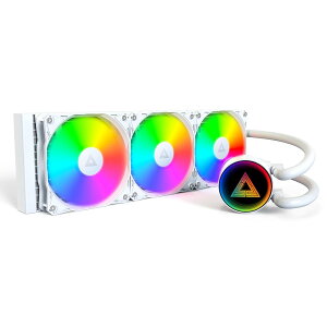 MONTECH �I�[���C������ ���� CPU�N�[���[ 360mm ARGB �z���C�g �y�������K�㗝�X�i�z LightFlow ARGB 360(W)