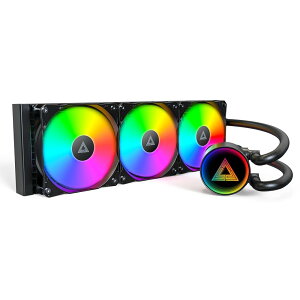 MONTECH �I�[���C������ ���� CPU�N�[���[ 360mm ARGB �u���b�N �y�������K�㗝�X�i�z LightFlow ARGB 360(B)