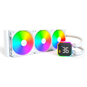 MONTECH �I�[���C������ ���� CPU�N�[���[ 360mm �z���C�g �y�������K�㗝�X�i�z HyperFlow DIGITAL 360(W)
