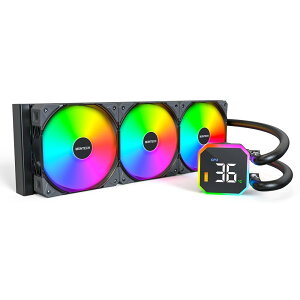 MONTECH �I�[���C������ ���� CPU�N�[���[ 360mm �u���b�N �y�������K�㗝�X�i�z HyperFlow DIGITAL 360(B)