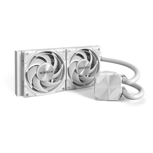MONTECH HyperFlow SILENT 240mm ����CPU�N�[���[ �f���A���t�@�� �É��݌v �z���C�g �����e�b�N �y�������K�㗝�X�i�z HyperFlow SILENT 240 (W)