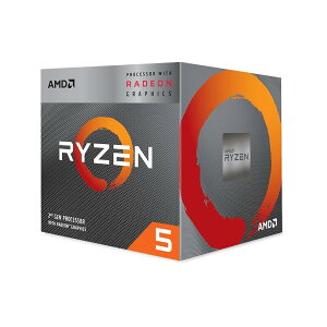 AMD Ryzen 5 3400G 4�R�A8�X���b�h Socket AM4 65W �y�������K�㗝�X�i�z YD3400C5FHSBX/WT-1Y