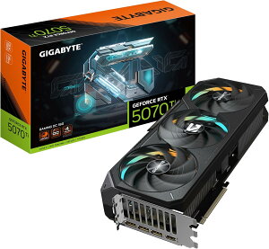 GIGABYTE NVIDIA Geforce RTX5070Ti  OtBbN{[h GDDR7 16GByK㗝XizGV-N507TGAMING OC-16GD