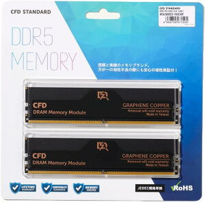 CFD̔ fXNgbvPCp OtF  q[gVN DDR5-5600 16GB×2 (32GB) ۏ 288pin V[EGtEf[̔ CFD Standard W5U5600CS-16GC46F