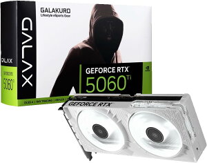 lu NVIDIA Geforce RTX5060Ti  OtBbN{[h GDDR7 8GByKiz GK-RTX5060Ti-E8GB/WHITE/DF