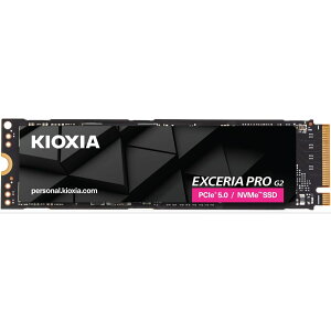 �y�������K���ʕi�z�L�I�N�V�A KIOXIA ����SSD 1024GB 1TB NVMe PCIe Gen5×4 M.2 Type 2280 (�ő�Ǎ�:14,400MB/s) BiCS FLASH TLC 5�N�ۏ� EXCERIA PRO G2 SSD-CK1.0N5PRG2/J �y�������K�㗝�X�ۏؕi�z