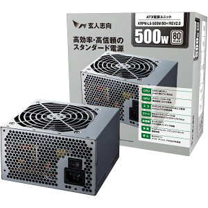 �yP15�{ 4/4 20:00~4/10 01:59�z���l�u�� �d�����j�b�g 500W ATX �d�� 80 PLUS �X�^���_�[�h PC�d�� 12cm�É��t�@�� KRPW-L5-500W/80+/REV2.0