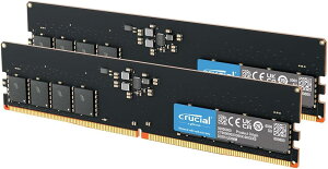 Crucial �f�X�N�g�b�v�p���݃����� 64GB(32GBx2��)DDR5 5200MT/s CL42 UDIMM 288pin CT2K32G52C42U5