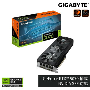 GIGABYTE NVIDIA Geforce RTX5070 ���� �O���t�B�b�N�{�[�h GDDR7 12GB �M�K�o�C�g �y�������K�㗝�X�i�zGV-N5070EAGLE OC-12GD