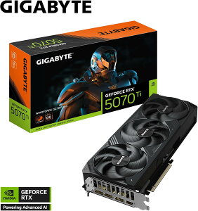 GIGABYTE NVIDIA Geforce RTX5070Ti ���� �O���t�B�b�N�{�[�h GDDR7 16GB �M�K�o�C�g �y�������K�㗝�X�i�z GV-N507TWF3OC-16GD
