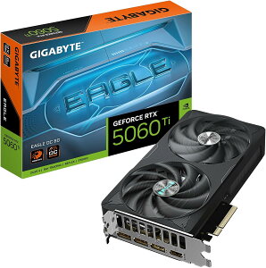 GIGABYTE NVIDIA Geforce RTX5060Ti ���� �O���t�B�b�N�{�[�h GDDR7 8GB �M�K�o�C�g �y�������K�㗝�X�i�zGV-N506TEAGLE OC-8GD
