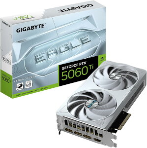 GIGABYTE NVIDIA Geforce RTX5060Ti ���� �O���t�B�b�N�{�[�h GDDR7 8GB �M�K�o�C�g �y�������K�㗝�X�i�zGV-N506TEAGLEOC ICE-8GD