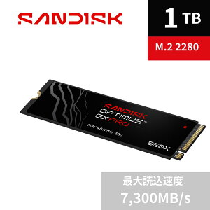 �y�������K�㗝�X�zSANDISK Optimus GX PRO 1TB 850X NVMe SSD - Gen4 PCIe M.2 2280 �ǂݎ�葬�x �ő�7,300MB/�b-SDSP81100TAN-000E0