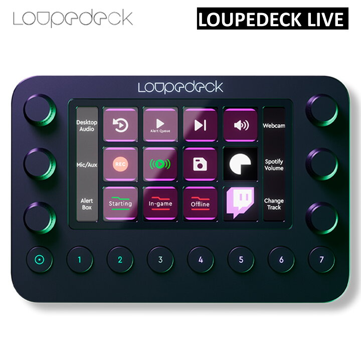 楽天市場】【国内正規代理店品】Loupedeck ループデック メディア編集 