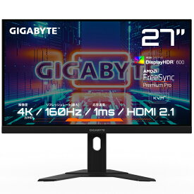 【P5倍~30倍(5/23 20:00～5/27 01:59)】ゲーミングモニター GIGABYTE GIGABYTE M27U Gaming Monitor 27型 UHD IPS 160Hz 応答速度 1ms VESA Display HDR600搭載