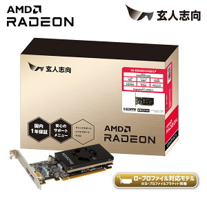 lu OtBbN{[h AMD Radeon RX6400 GDDR6 4GB ڃf yK㗝Xiz RD-RX6400-E4GB/LP 