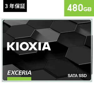 yKʕiz LINVA KIOXIA  SSD 480GB 2.5C` 7mm SATA YBiCS FLASH ۏ EXCERIA SSD-CK480S/J | TLC Y Q[ Q[p fXNgbvPC m[gPC  g Xg[W Gaming SSD