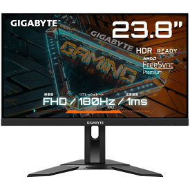 GIGABYTE ゲーミングモニター G24F 2 Gaming Monitor (24型 フルHD 平面モニター 165Hz(OC 180Hz) 1ms（MPRT）HDR対応)