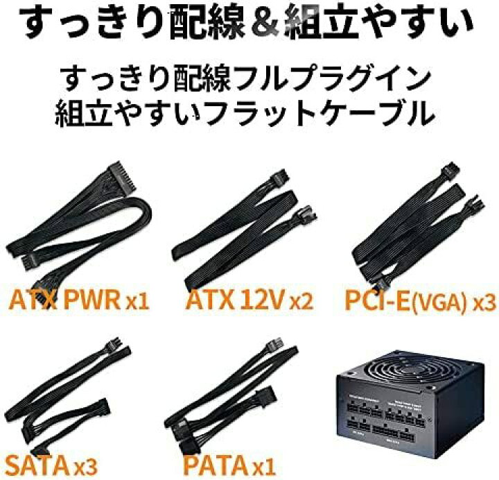 楽天市場】【P10倍 4/14 20:00~4/17 09:59】玄人志向 80Plus GOLD 850W 