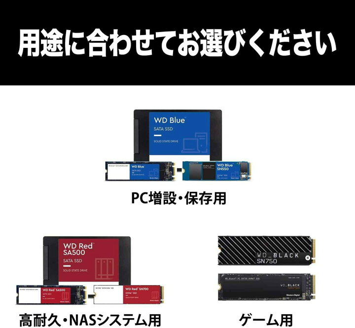 楽天市場】【国内正規流通品】Western Digital ウエスタンデジタル 