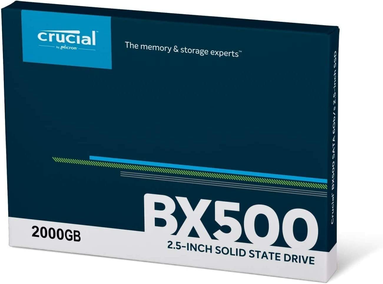 楽天市場】Crucial SSD 内蔵2.5インチ SATA接続 BX500 シリーズ 2TB