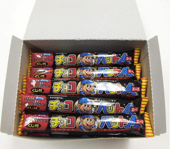 楽天市場】三立製菓 チョコバットエース 1本×30本 送料無料 常温便 