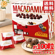 マカダミアナッツチョコ 個包装 明治 標準100粒 1箱 ( 標準25粒入 × 4袋 ) ばらまき 大容量 チョコレー…