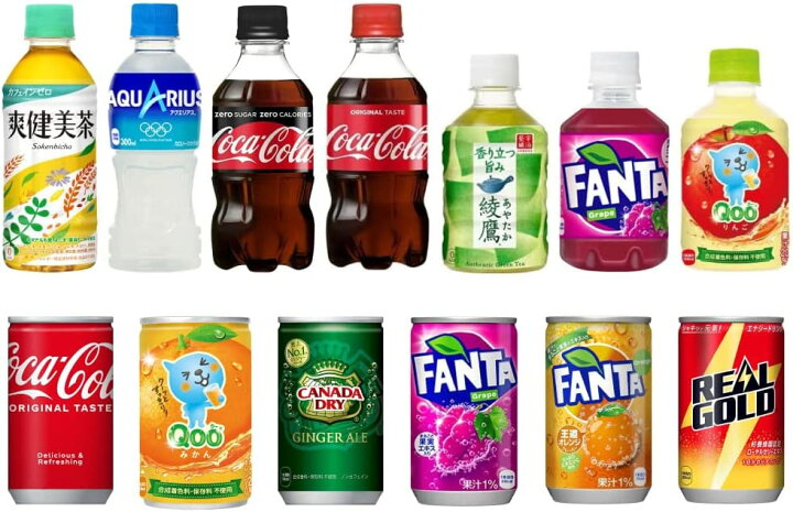 楽天市場】コカコーラ ミニ缶＆ミニボトル 13種贅沢アソート コカ 