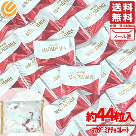 明治 マカダミア ナッツ チョコレート 44粒 ( 22粒 × 2袋 ) マカダミアナッツチョコ メール便 個包装 コストコ 通販 送料無料