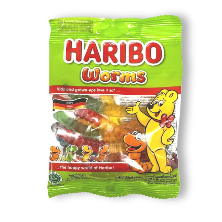 楽天市場】ハリボーグミ 大容量 ワーム 80gx6袋 HARIBO 訳あり メール 