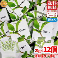 トゥルーガム ナチュラルガム キシリトールガム チューインガム 21g×12個 砂糖不使用 ミント コストコ …