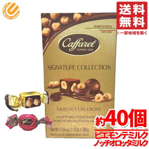 カファレル チョコ ジャンドゥーヤ ピエモンテミルク&ノッチオロッタミルク 約40個×1箱 caffarel クリスマス コストコ 通販 送料無料