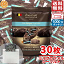 チョコレート 個包装 大容量 塩キャラメル 30枚 ミルクチョコ ベルギー ブシャール 1000円ポッキリ 訳あり メール便 コストコ 通販 送料無料